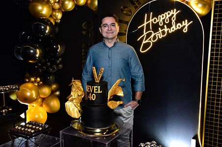 40 anos de Victor Vasconcelos
